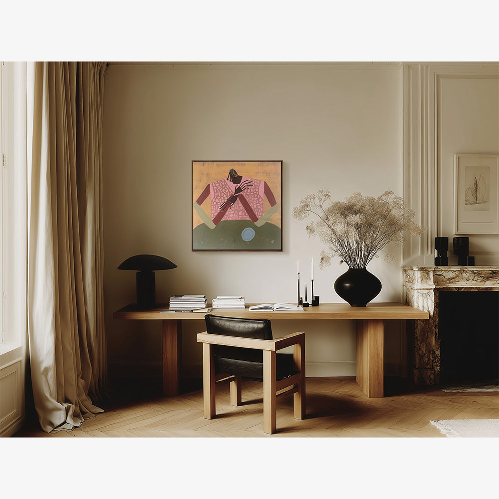 Painting by Ibi Meier-Oruitemeka