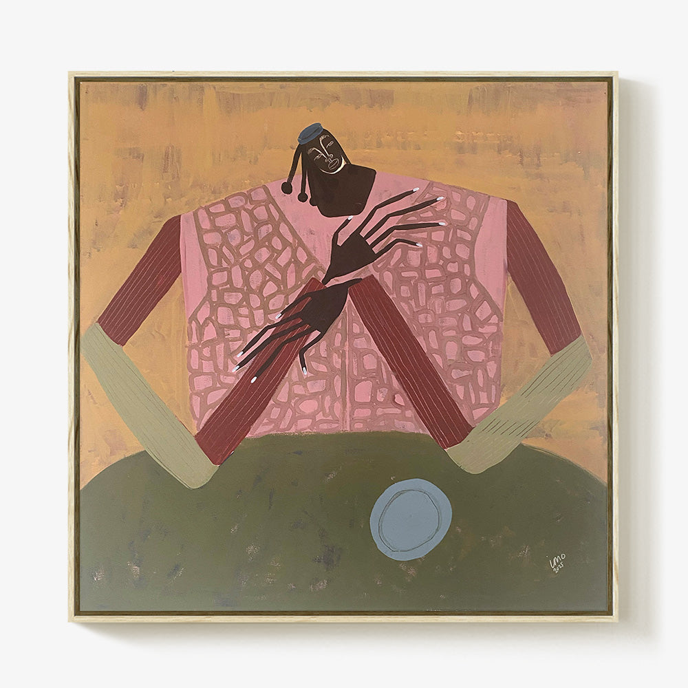 Painting by Ibi Meier-Oruitemeka