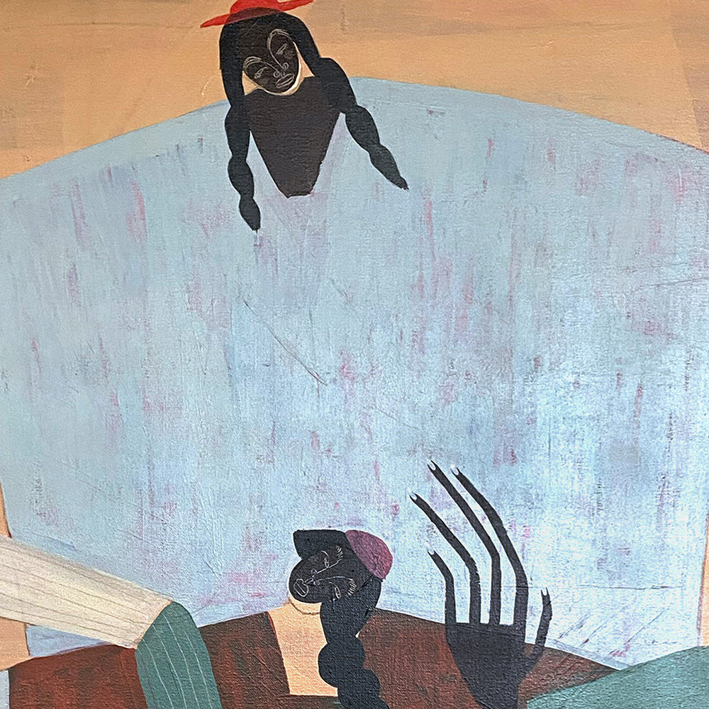 Painting by Ibi Meier-Oruitemeka