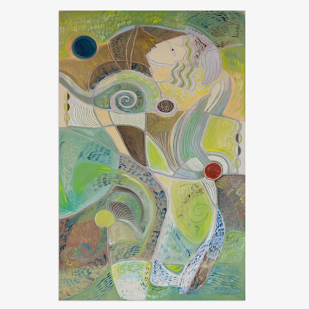 Painting by Hannah Carrick