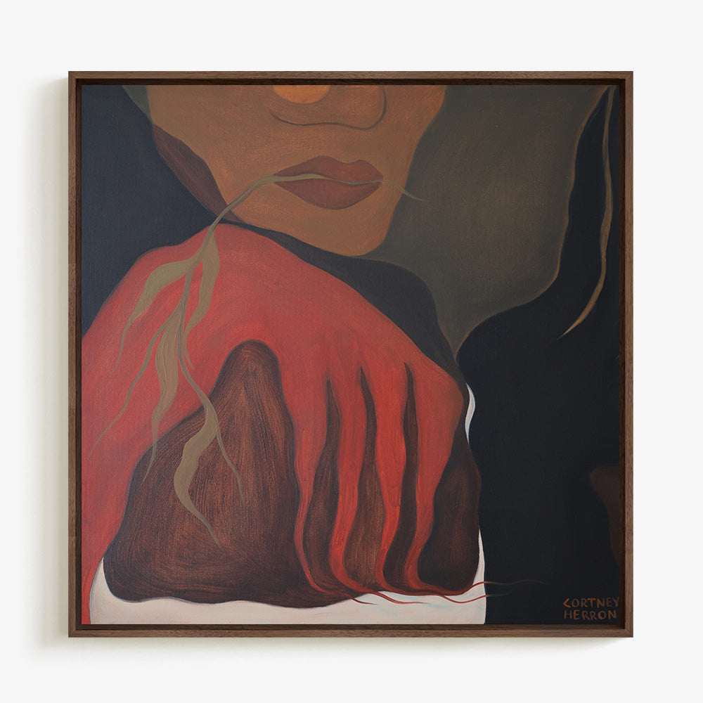 Painting by Cortney Herron
