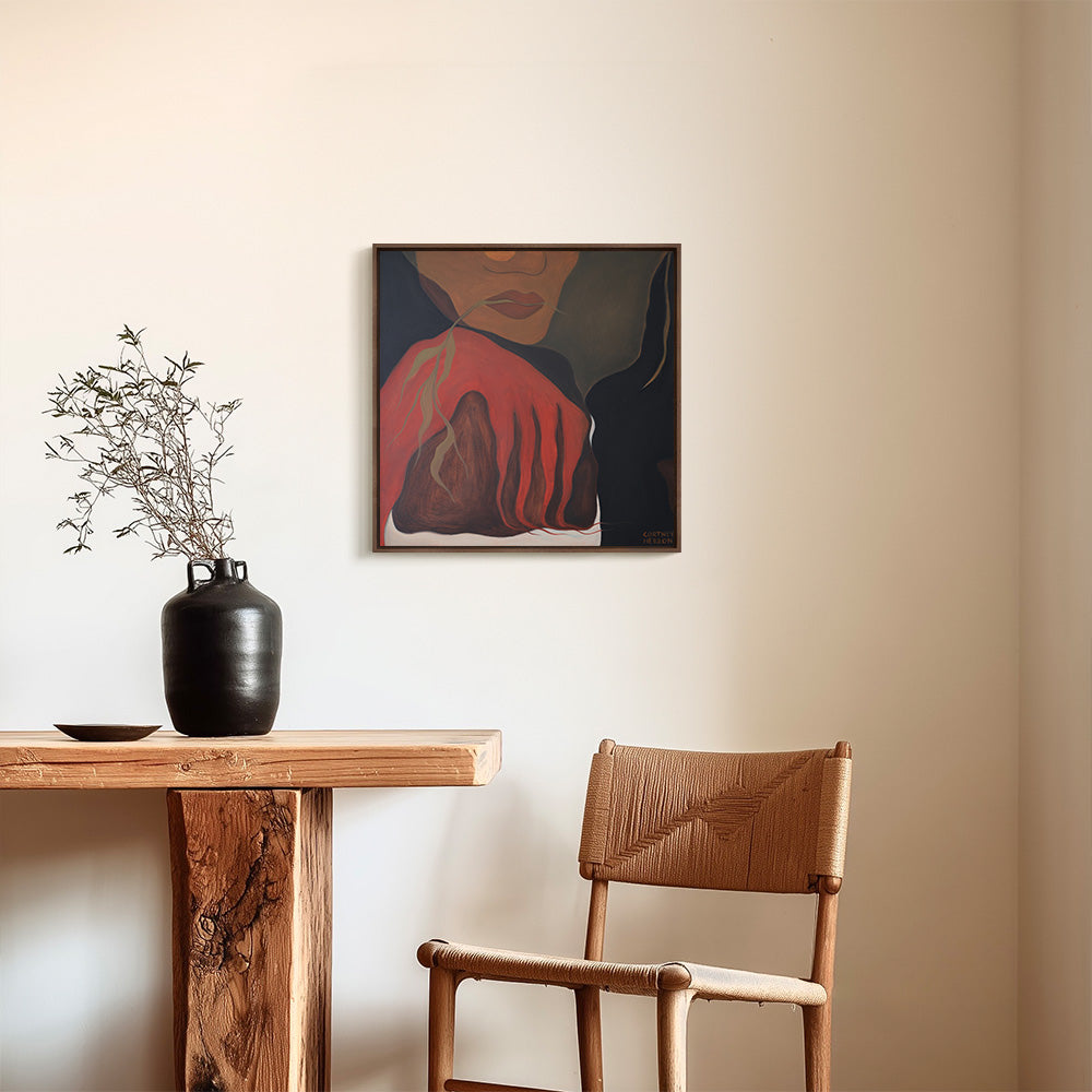 Painting by Cortney Herron