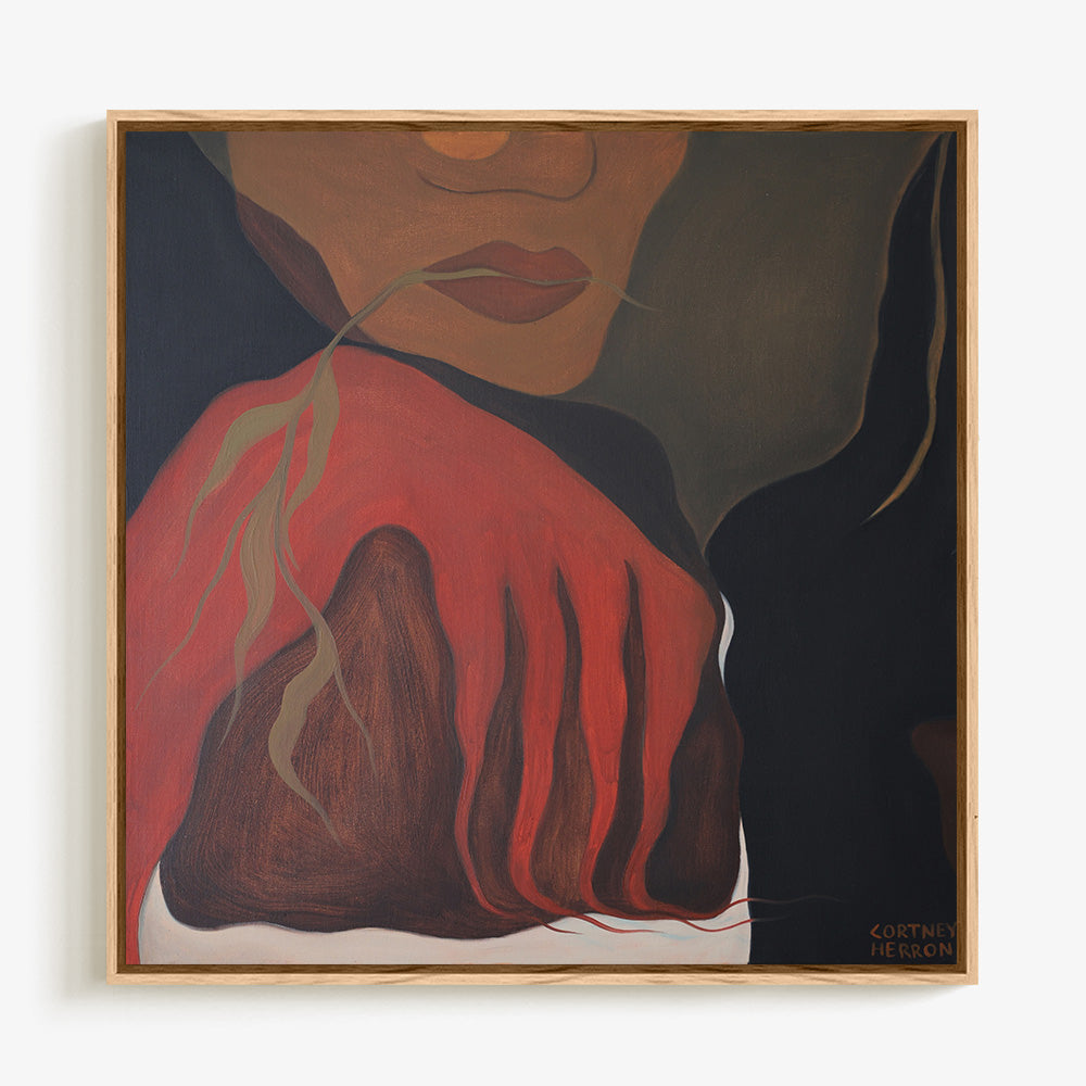 Painting by Cortney Herron