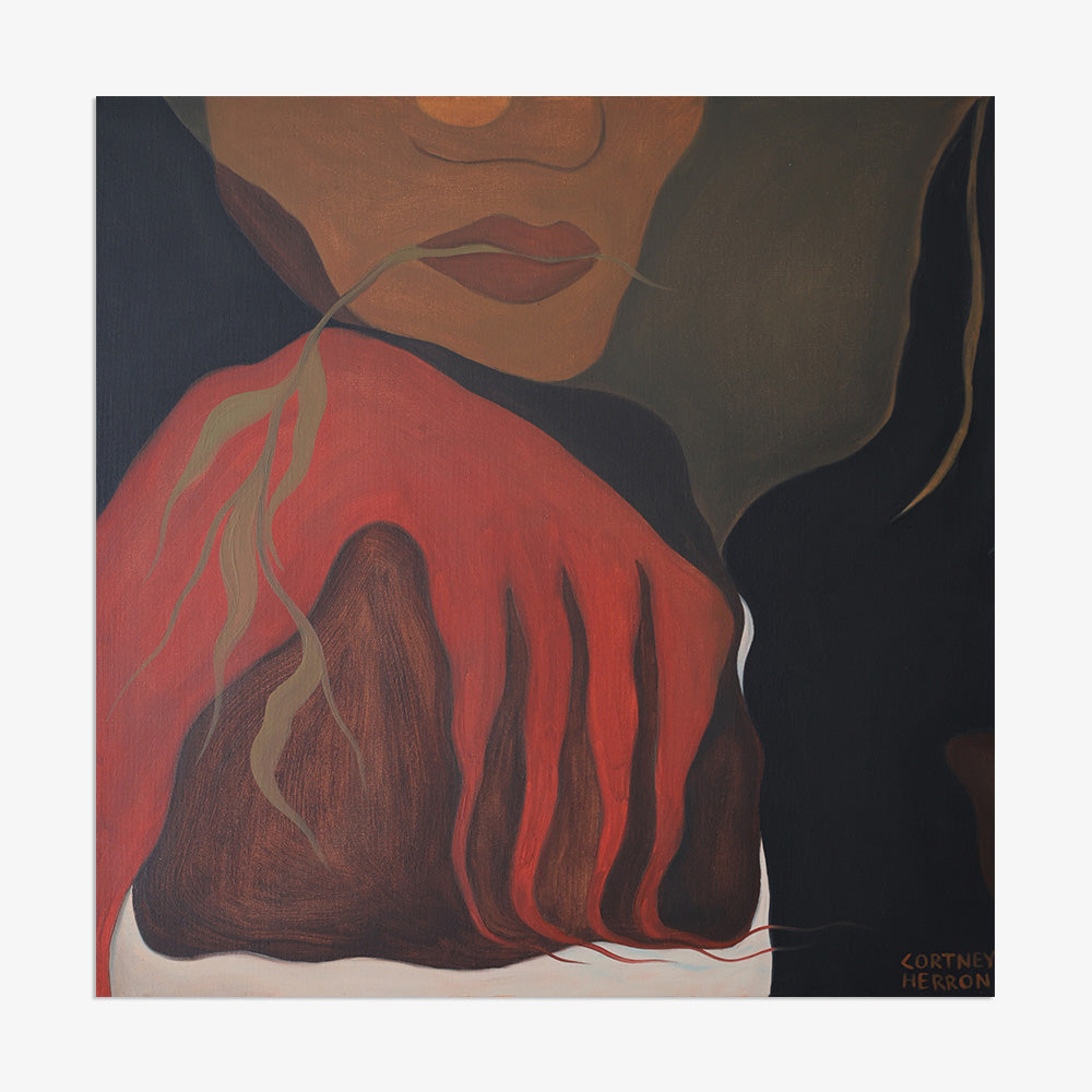 Painting by Cortney Herron