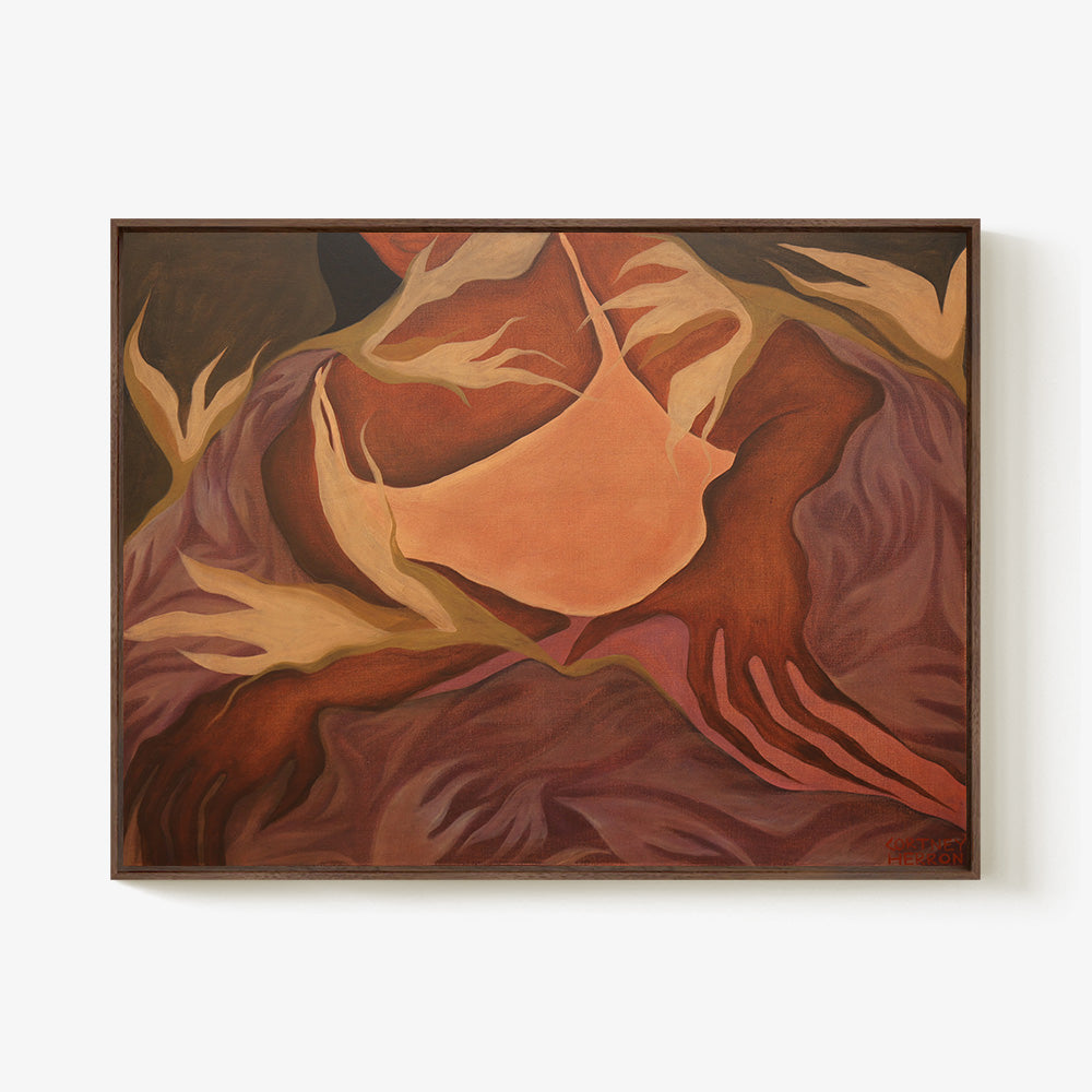 Painting by Cortney Herron