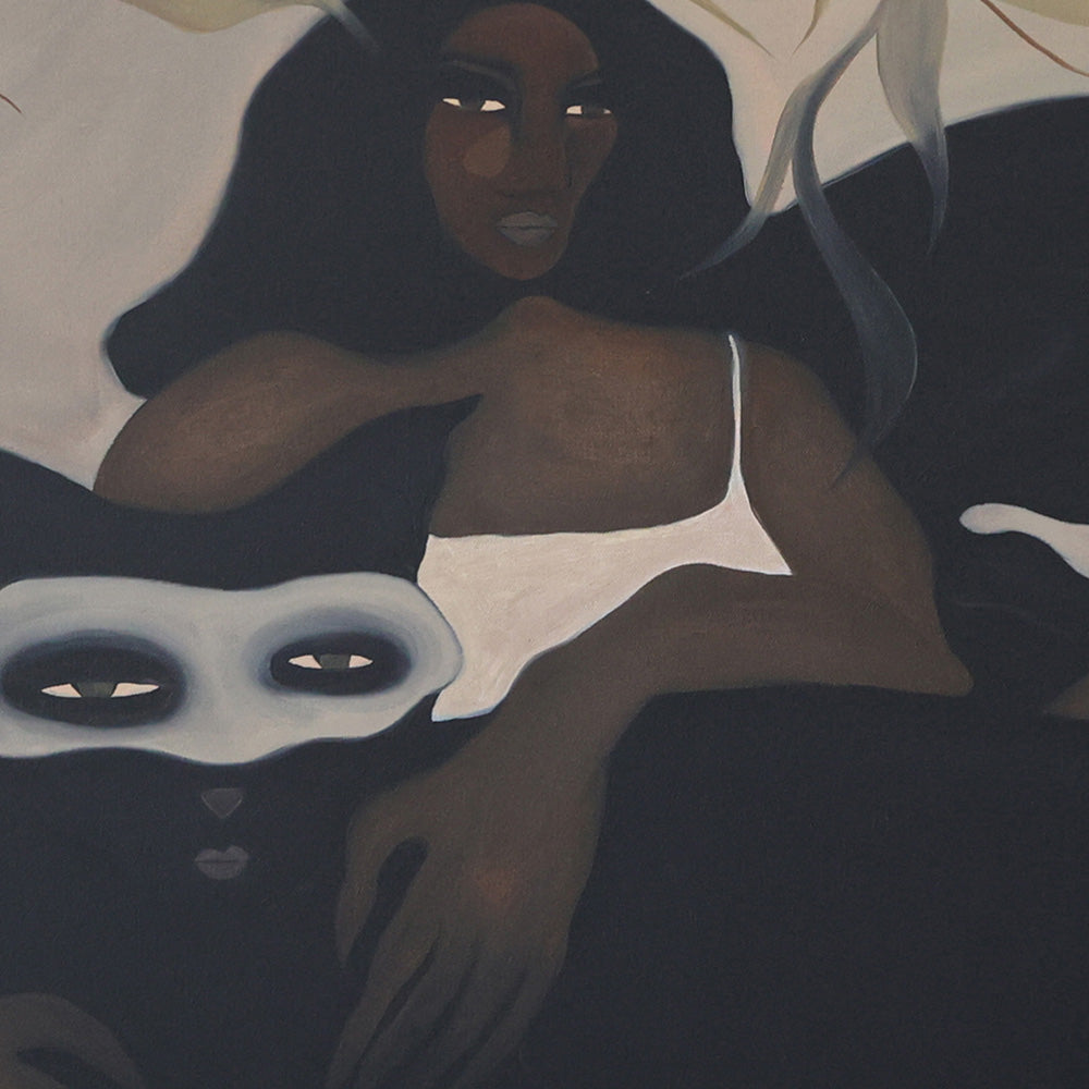 Painting by Cortney Herron