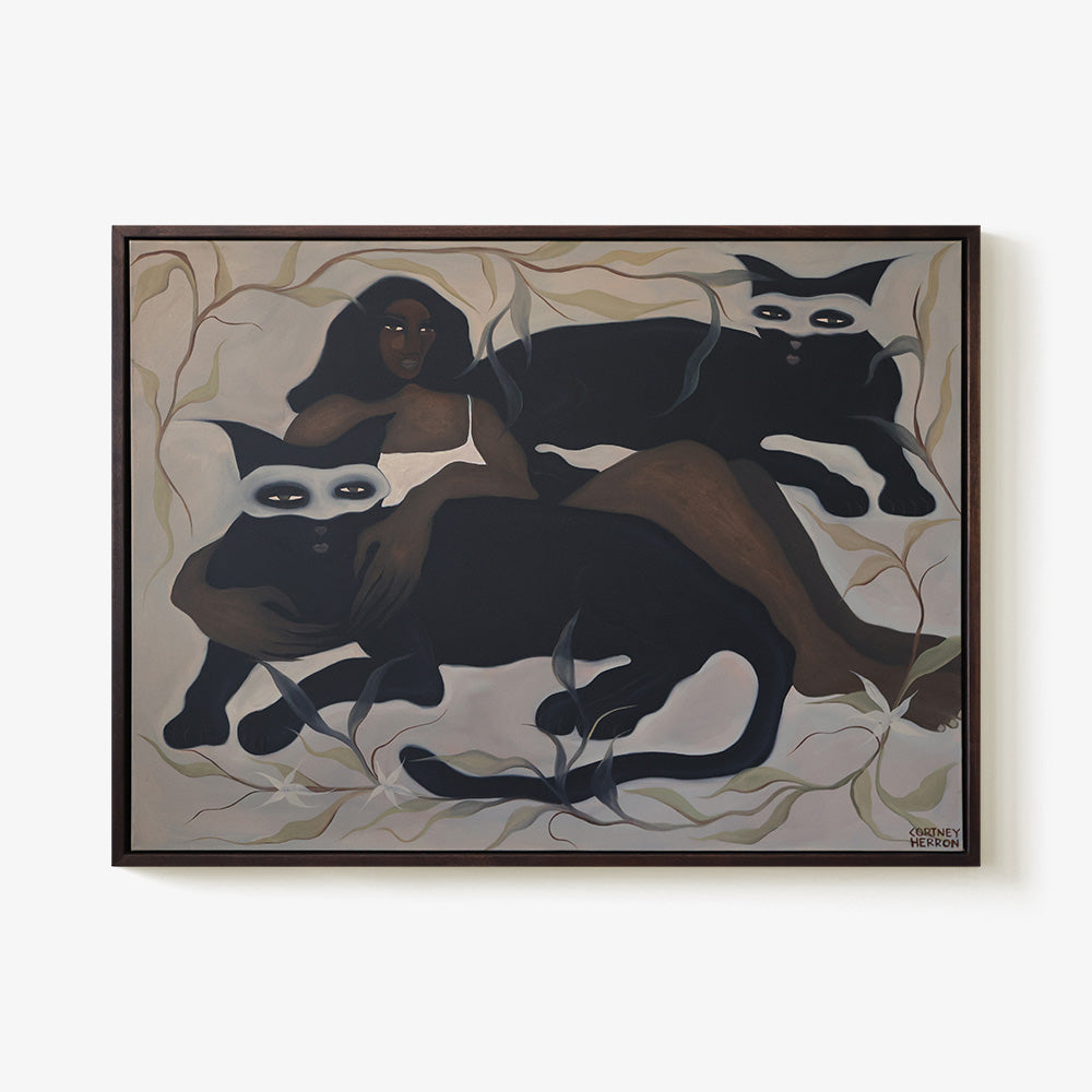 Painting by Cortney Herron