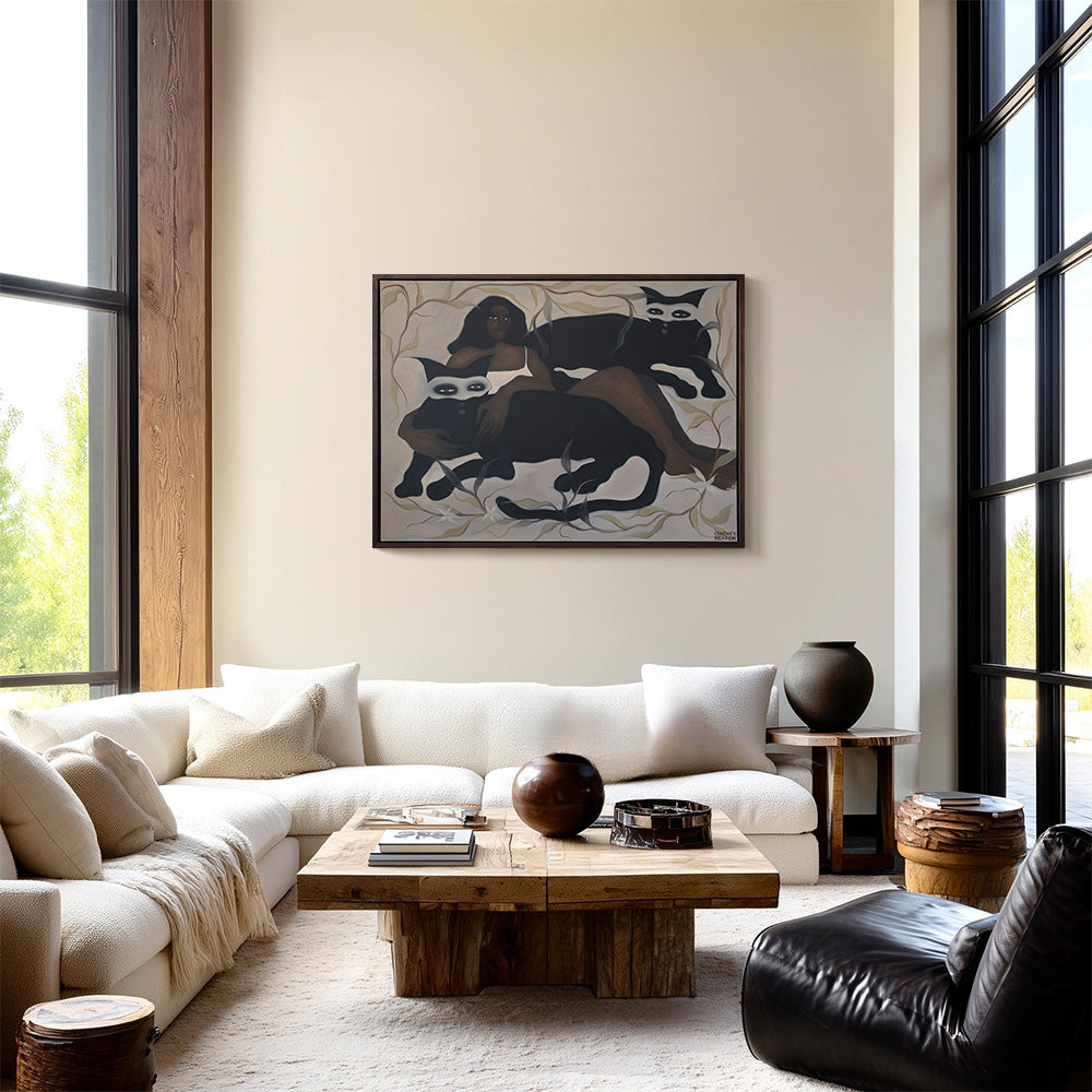 Painting by Cortney Herron