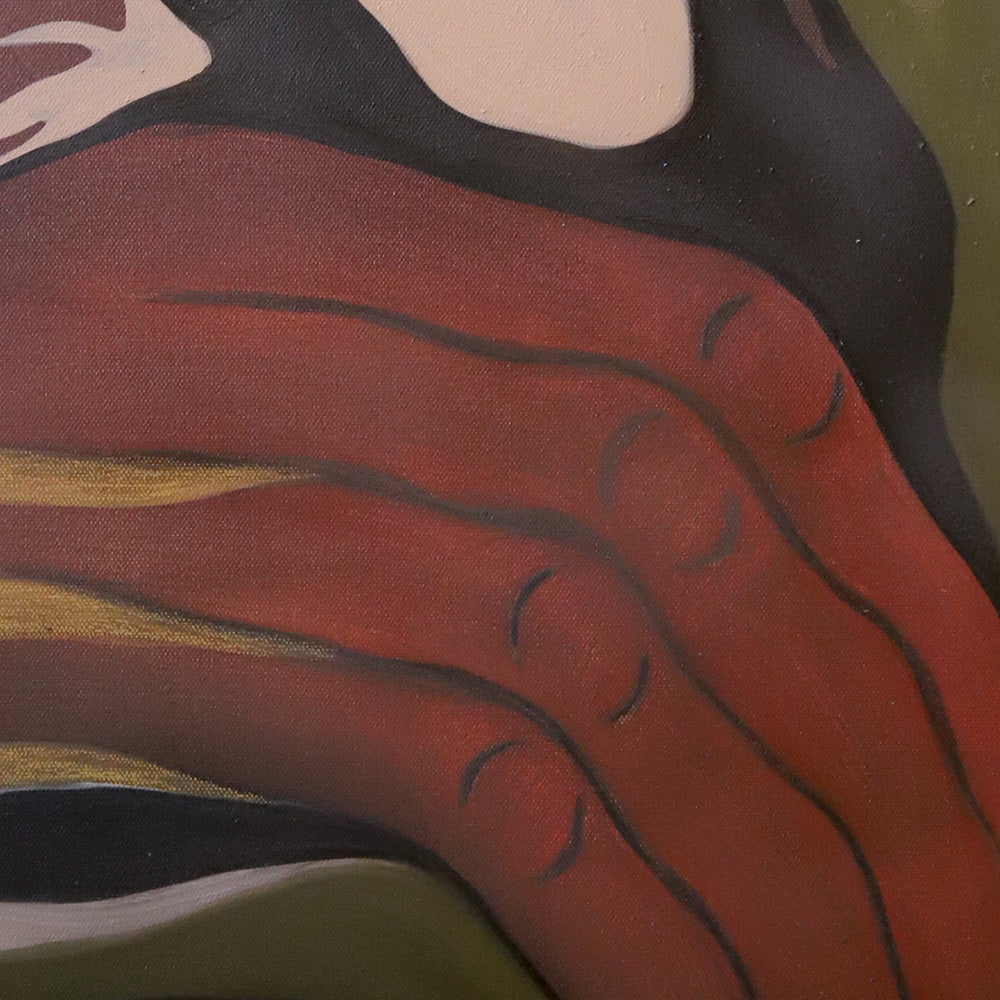 Painting by Cortney Herron