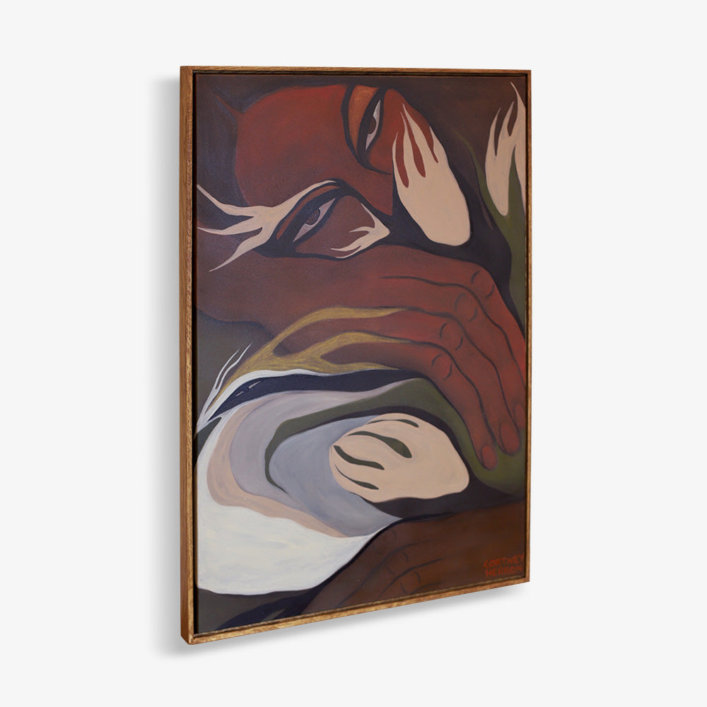 Painting by Cortney Herron