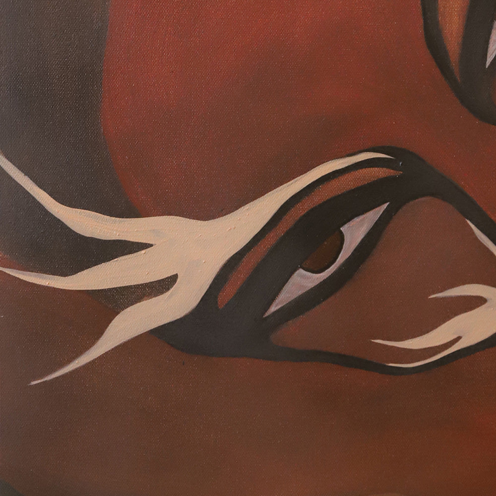 Painting by Cortney Herron