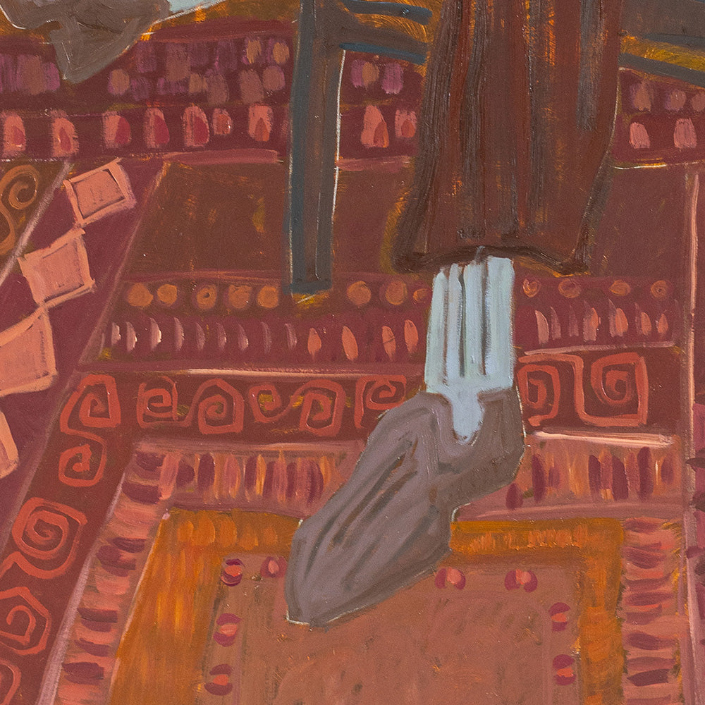 Painting by Kate Florence
