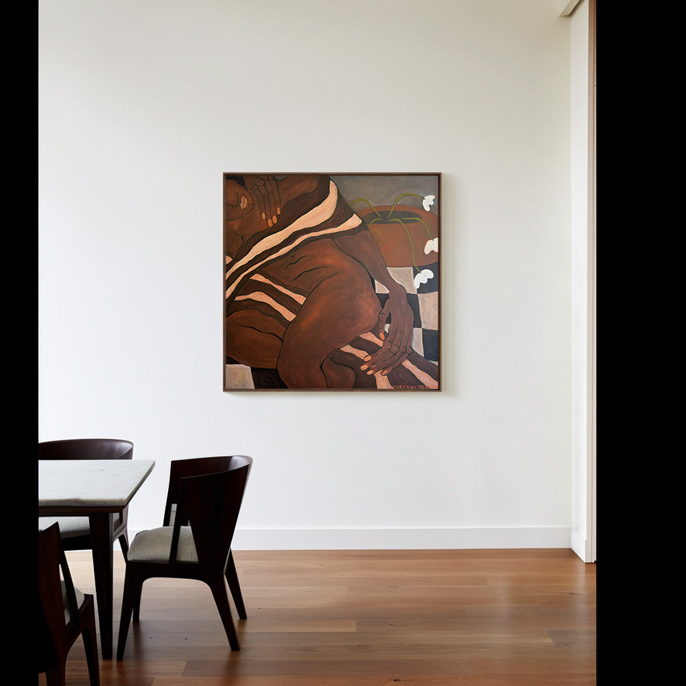 Painting by Cortney Herron
