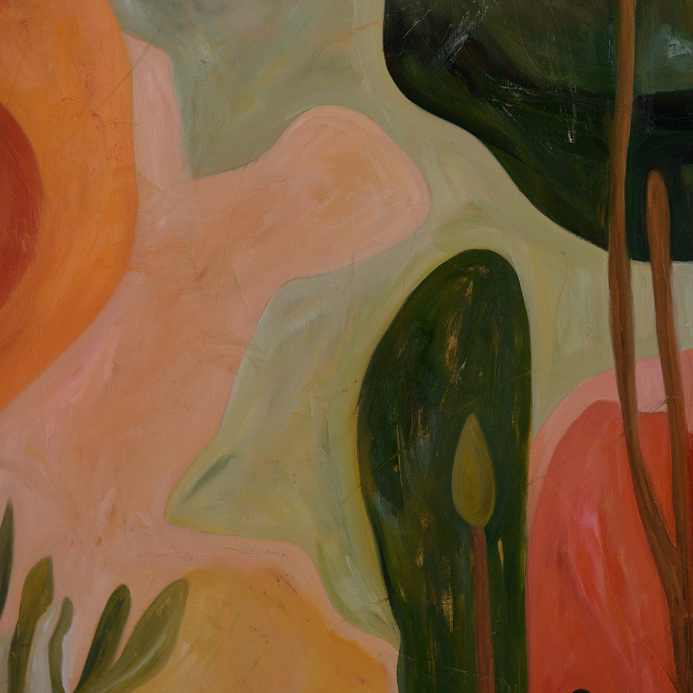 Painting by Júlia Martins Miranda