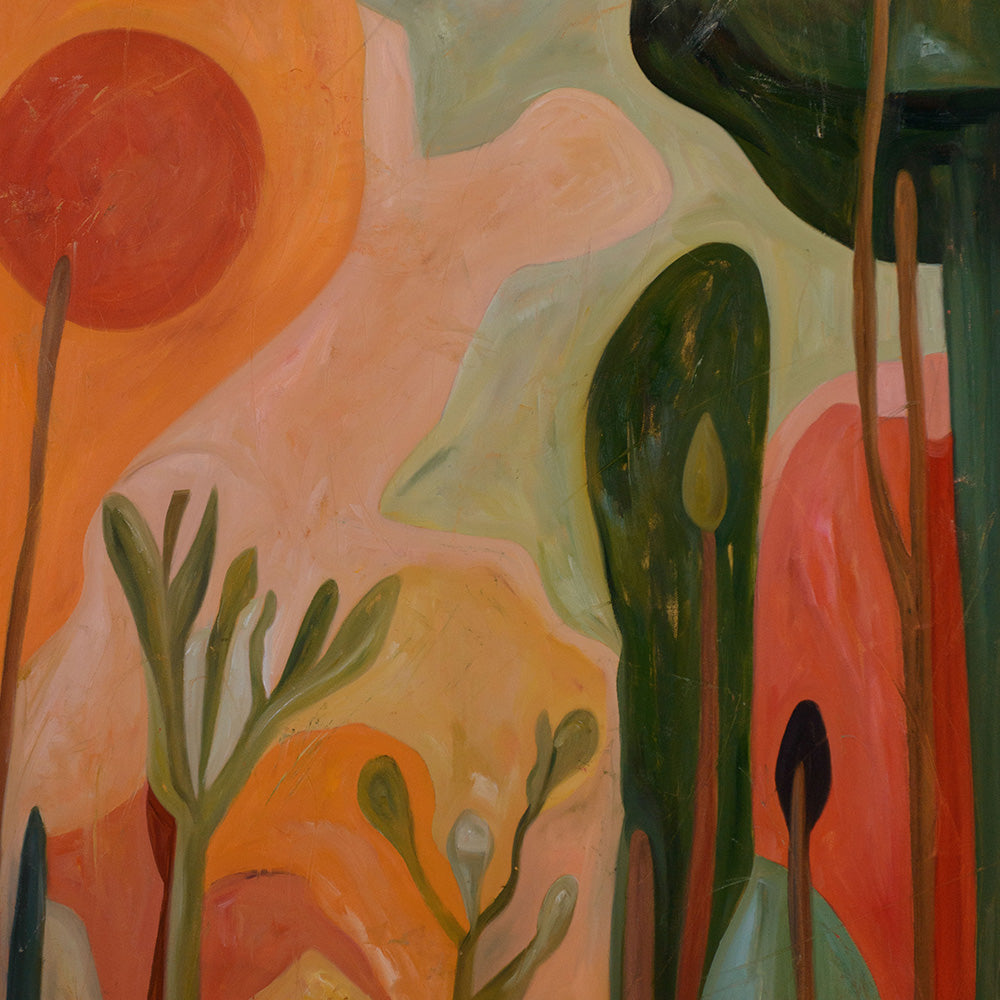 Painting by Júlia Martins Miranda