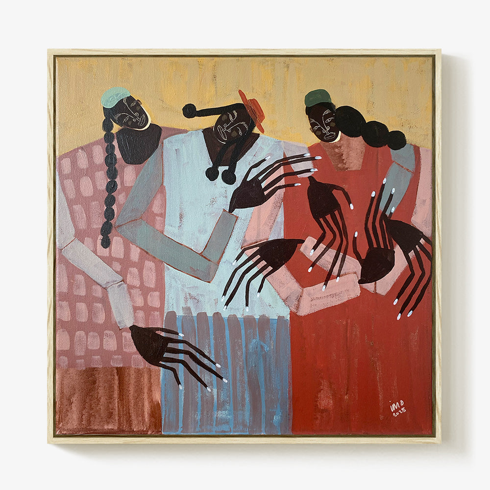 Painting by Ibi Meier-Oruitemeka