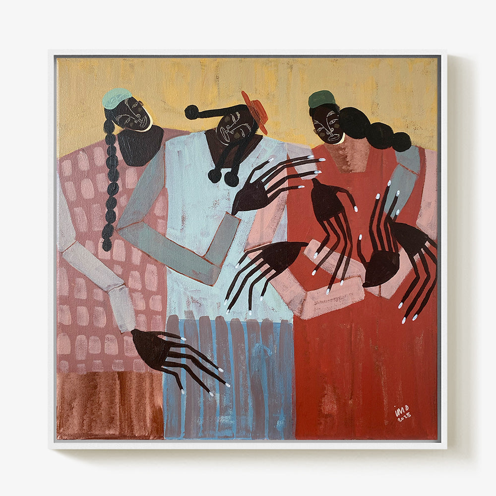 Painting by Ibi Meier-Oruitemeka