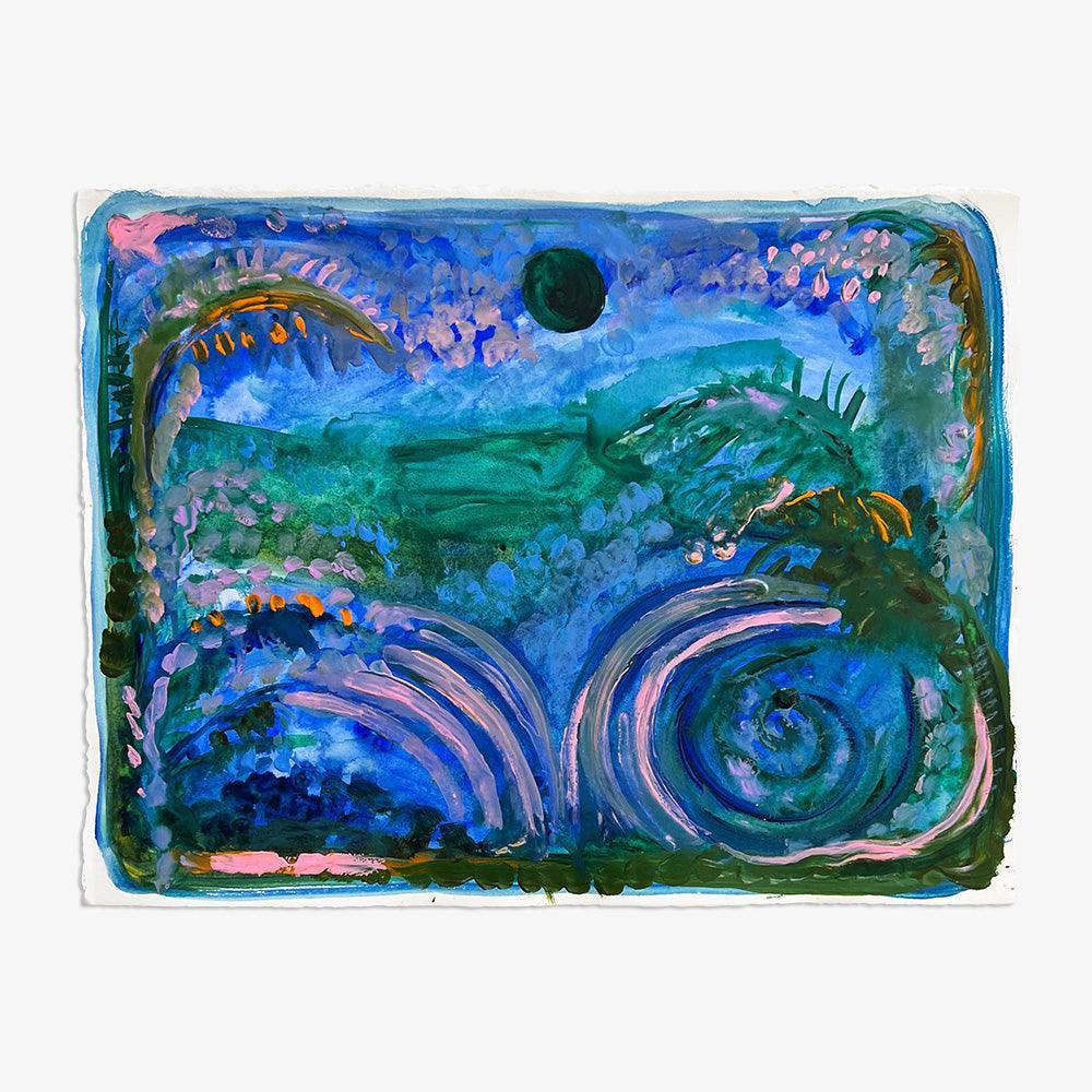 Painting by Hannah Carrick