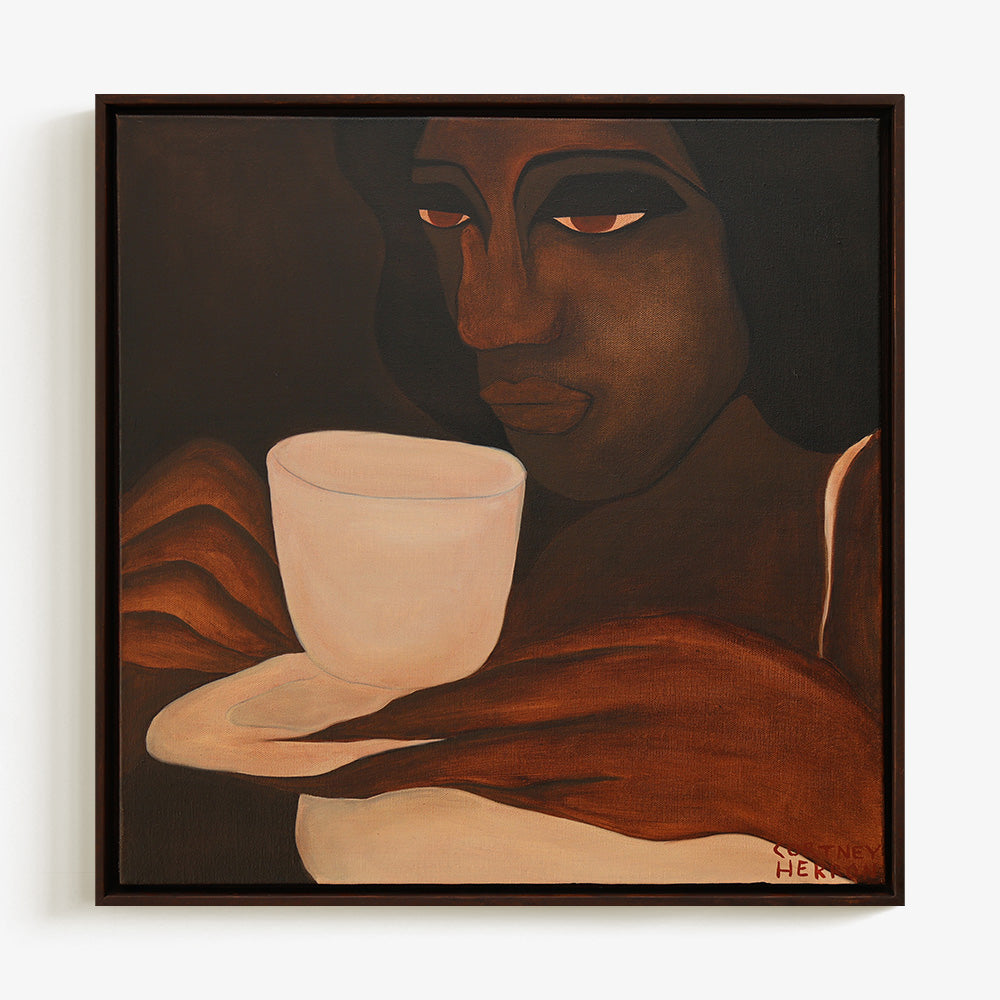 Painting by Cortney Herron