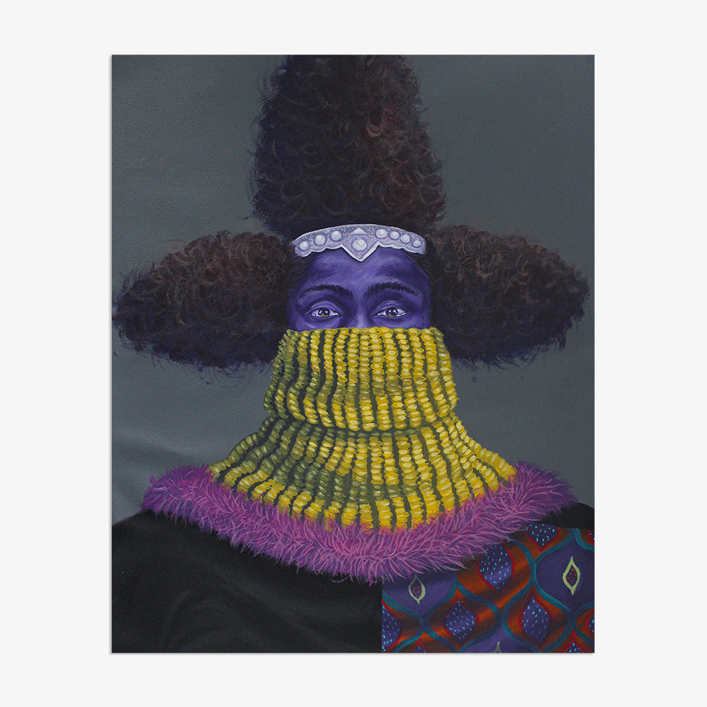 Painting by Qhamanande Maswana