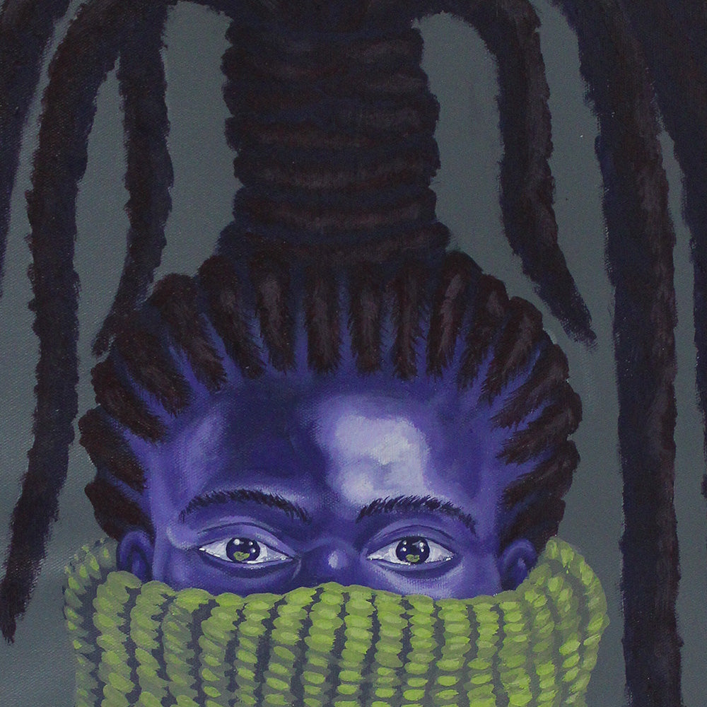 Painting by Qhamanande Maswana