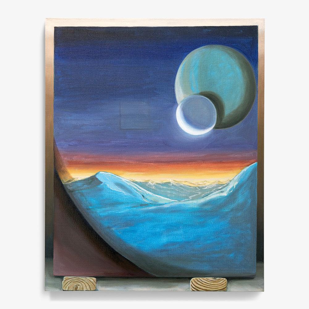 Painting by Mathew Tucker