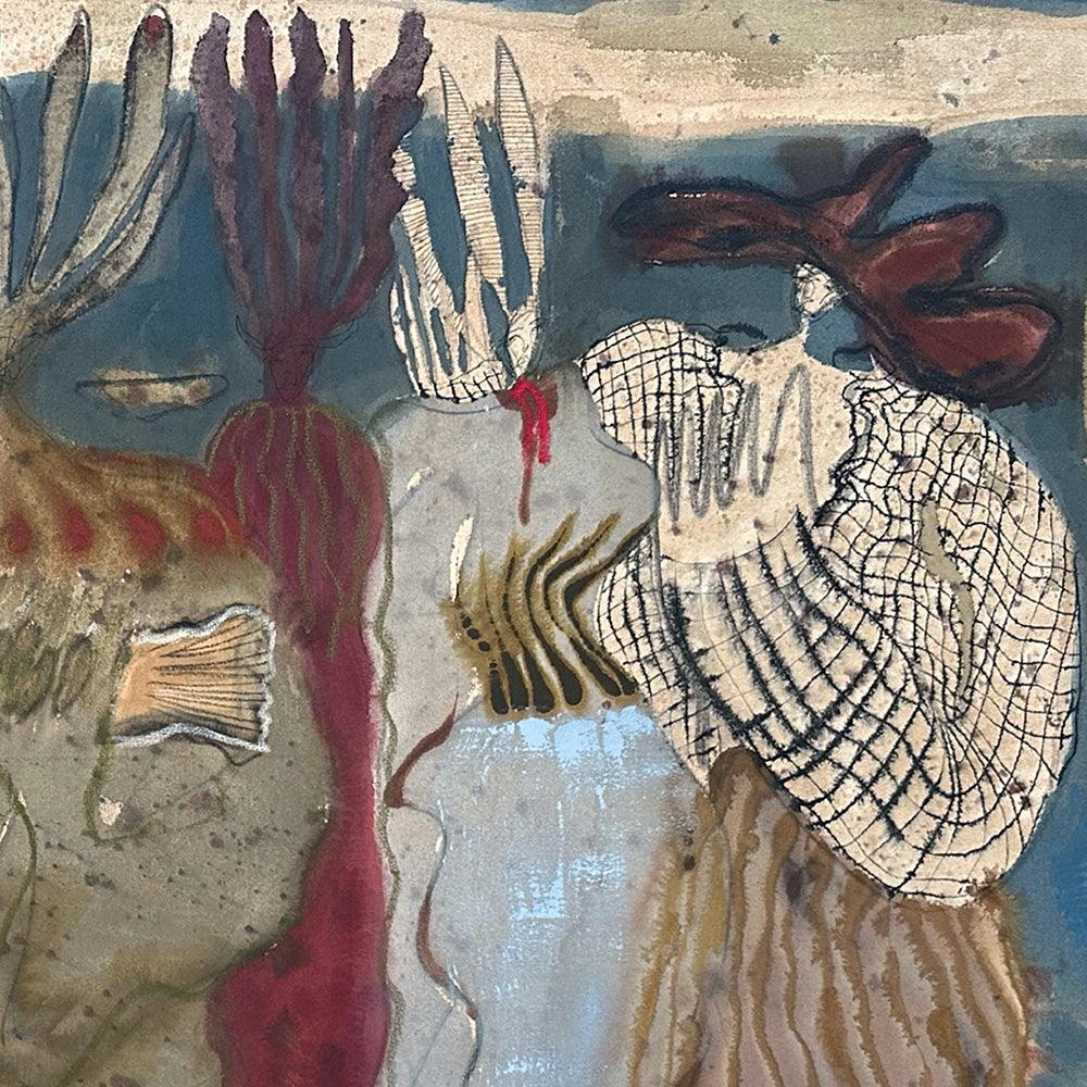 Painting by Caroline Pinney