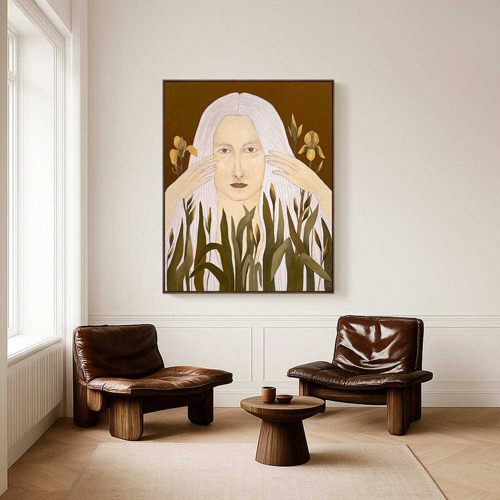 Painting by Virginie Hucher