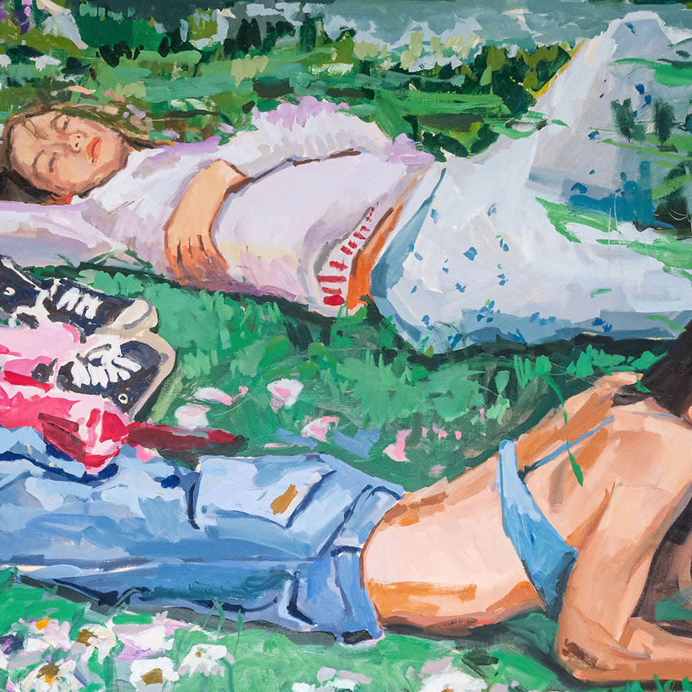 Painting by Lola Erhart