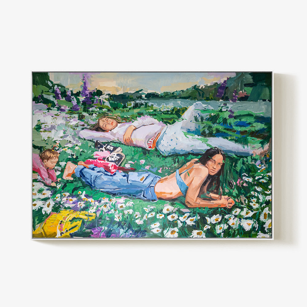 Painting by Lola Erhart