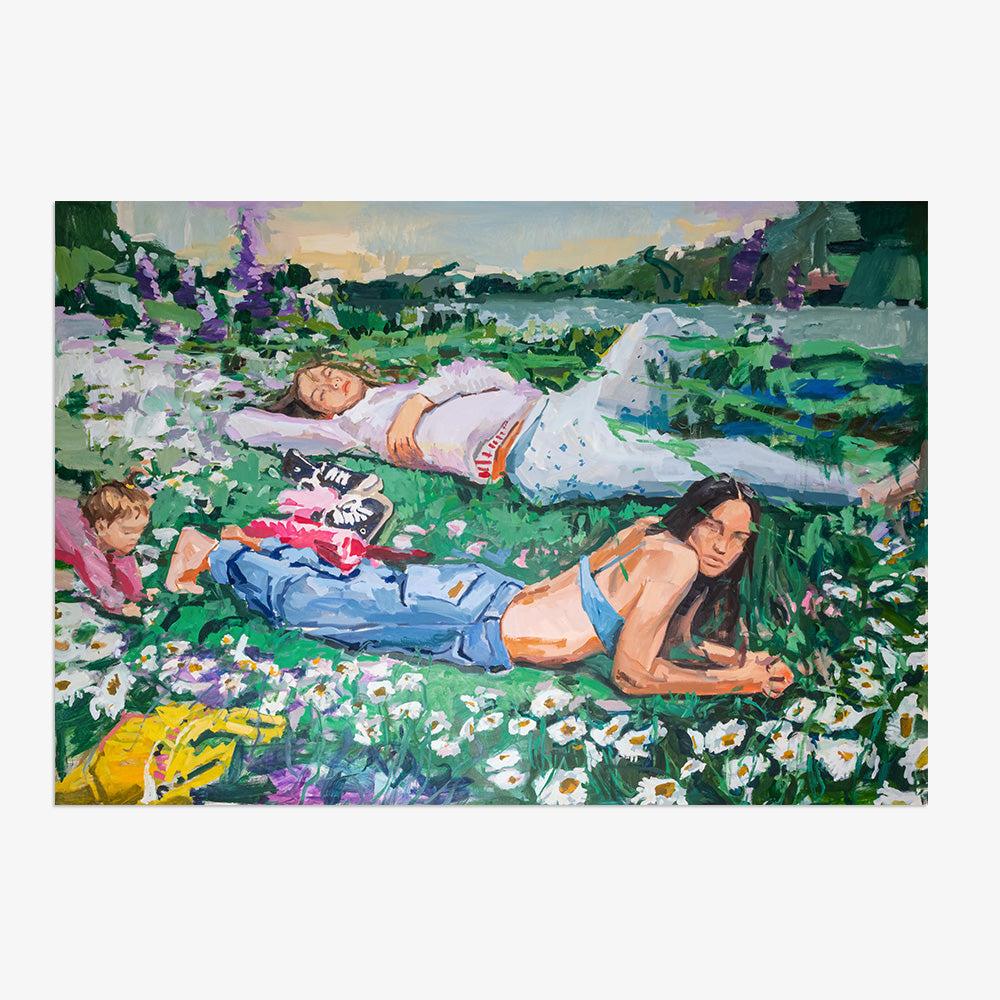 Painting by Lola Erhart