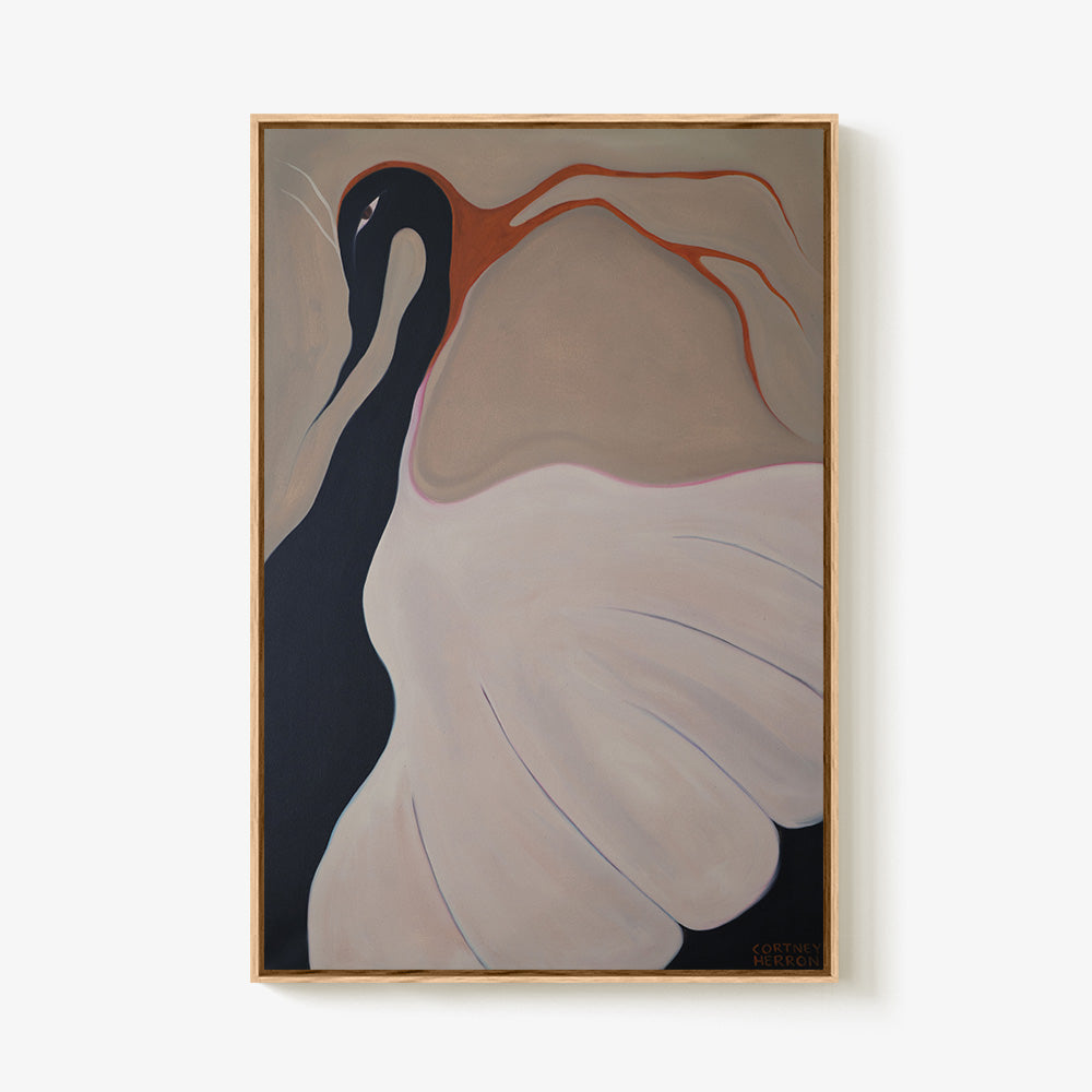 Painting by Cortney Herron