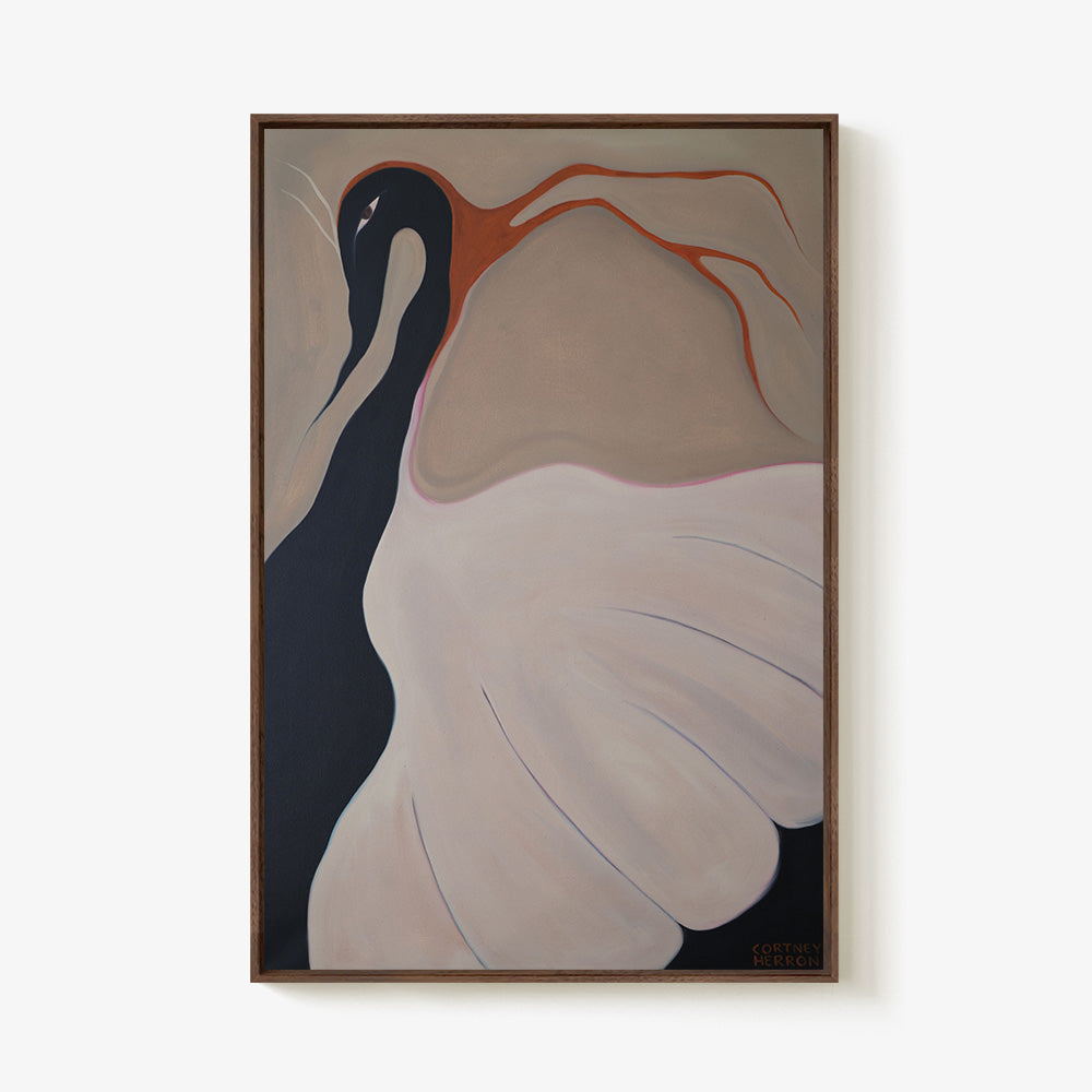 Painting by Cortney Herron