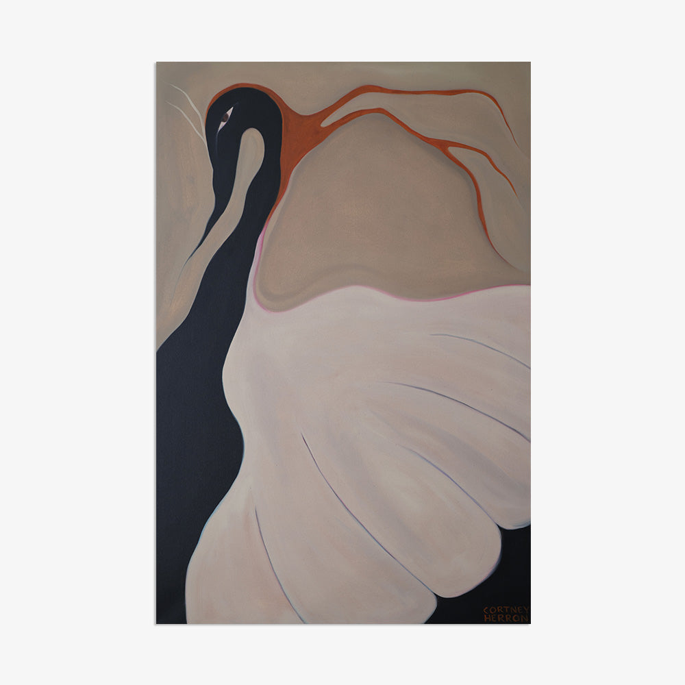 Painting by Cortney Herron