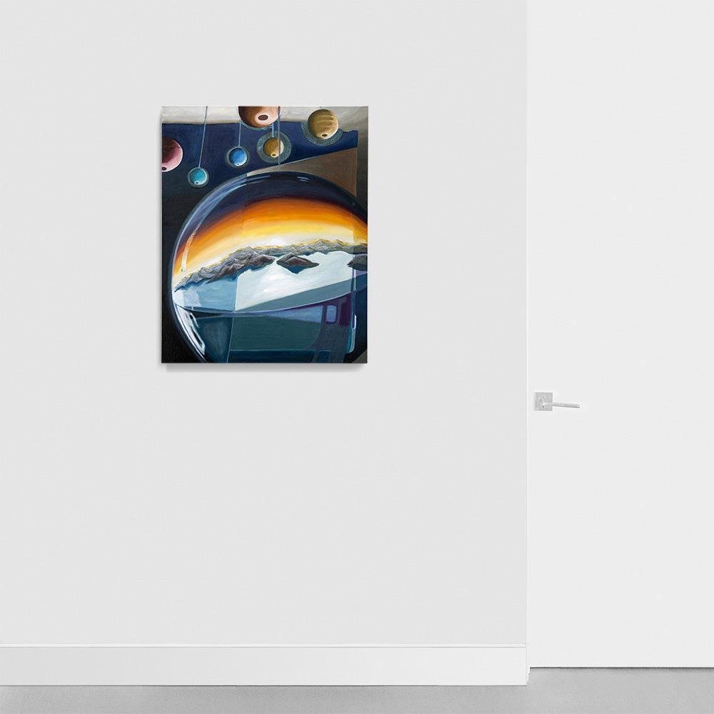 Painting by Mathew Tucker