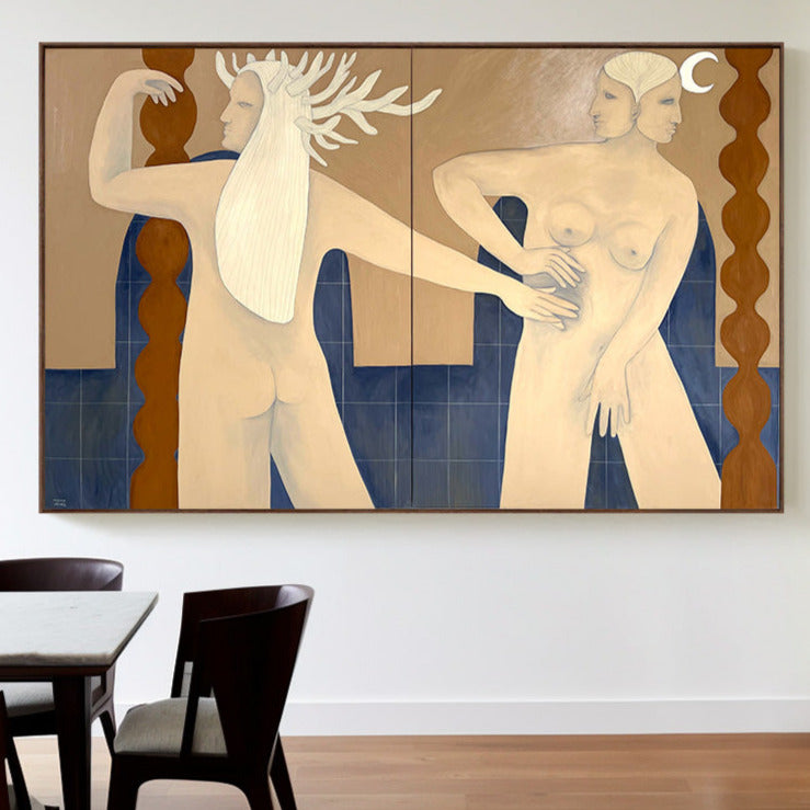 Painting by Virginie Hucher