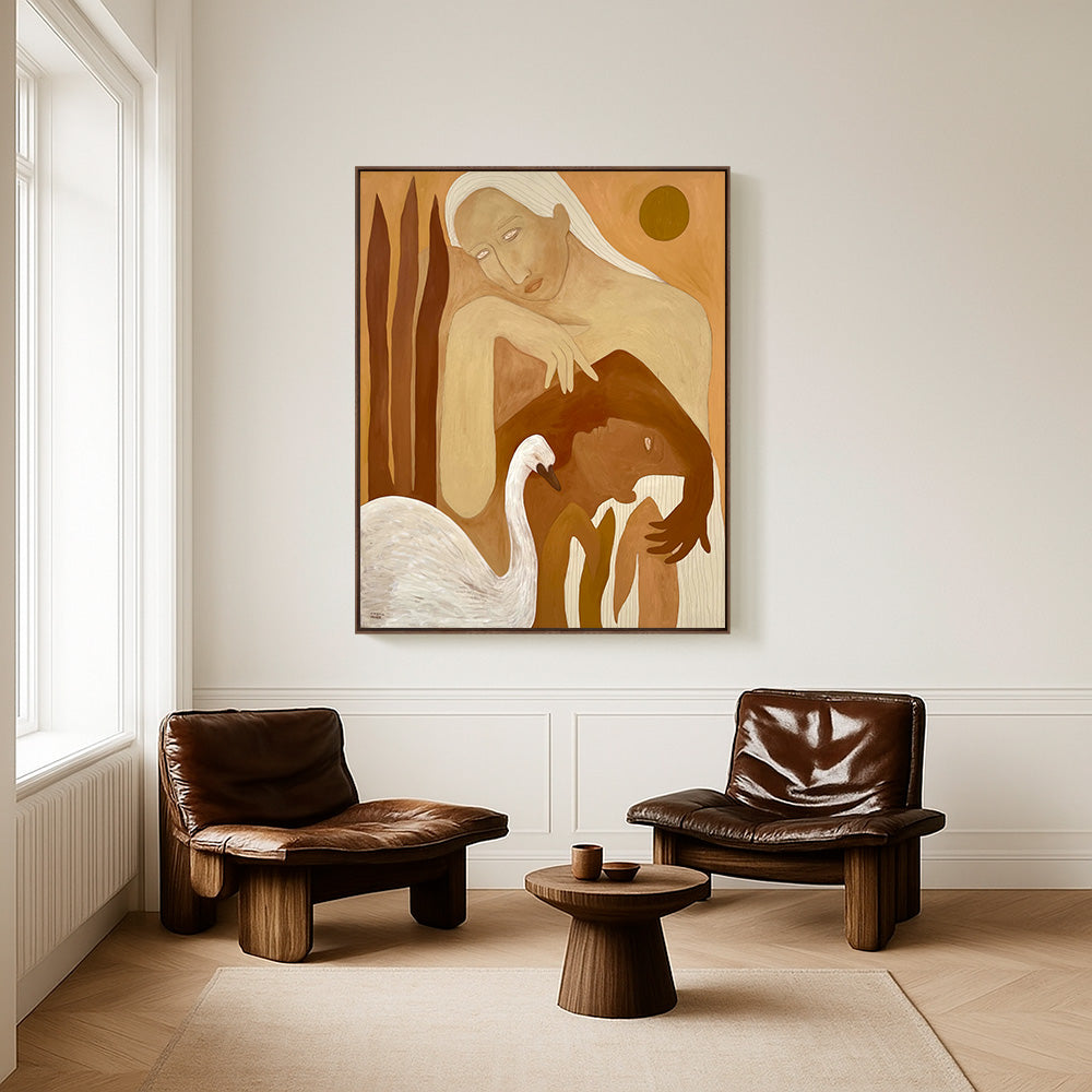Painting by Virginie Hucher