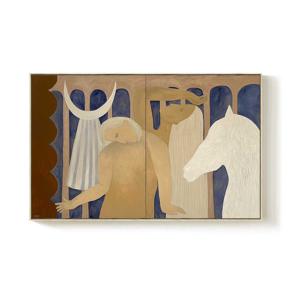 Painting by Virginie Hucher