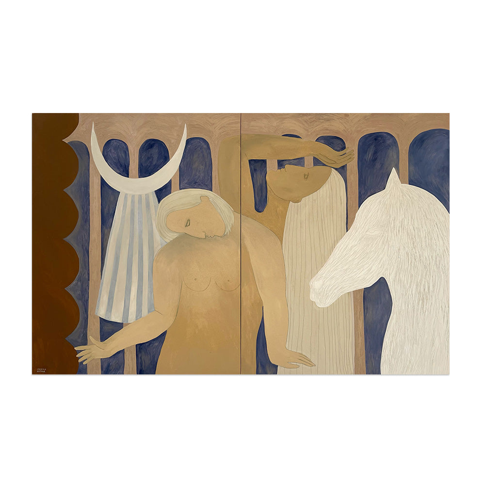 Painting by Virginie Hucher