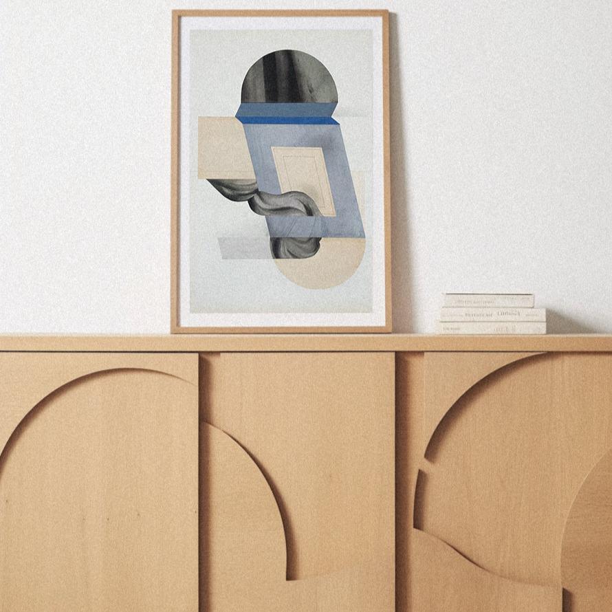 Inner Geometries Blue (#2)