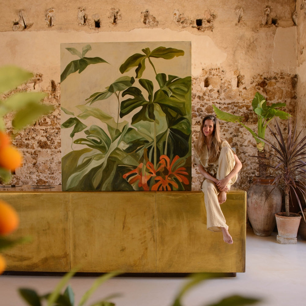 Painting by Júlia Martins Miranda