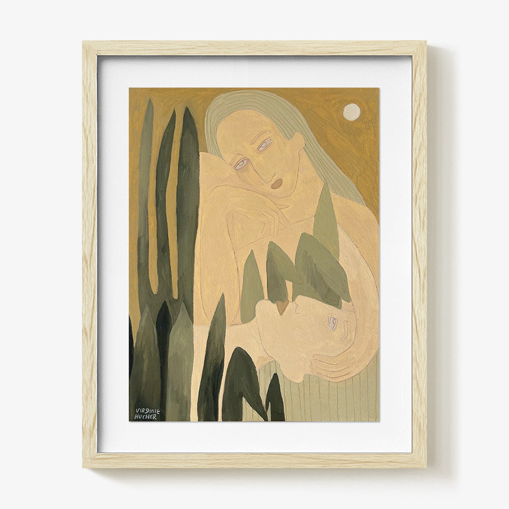 Painting by Virginie Hucher