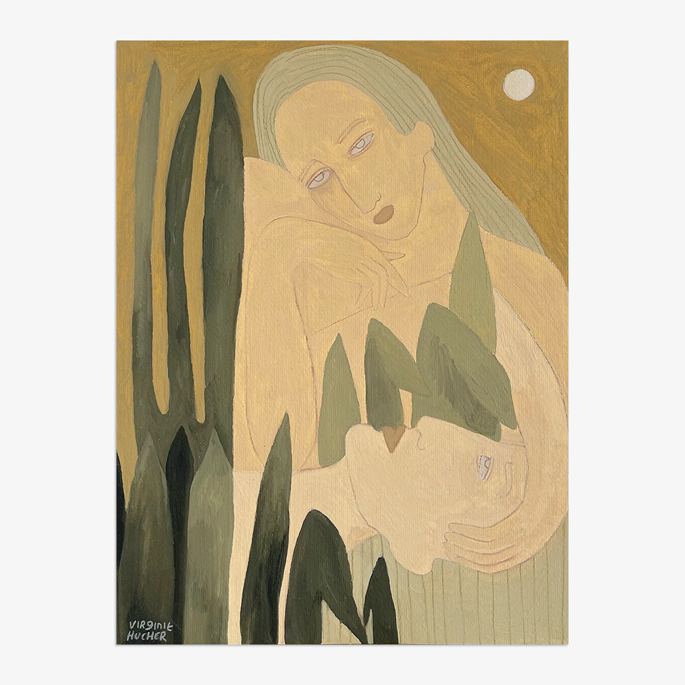 Painting by Virginie Hucher