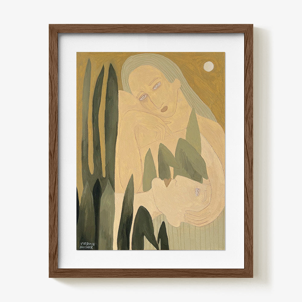 Painting by Virginie Hucher