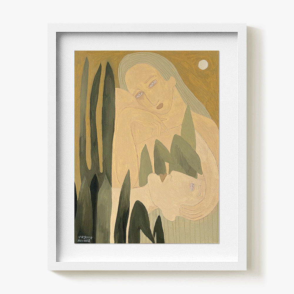 Painting by Virginie Hucher