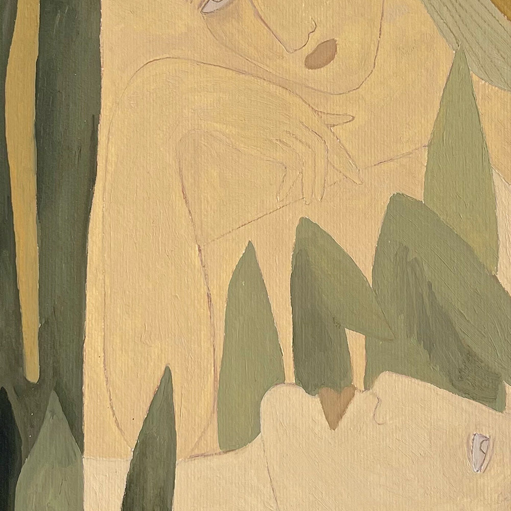 Painting by Virginie Hucher