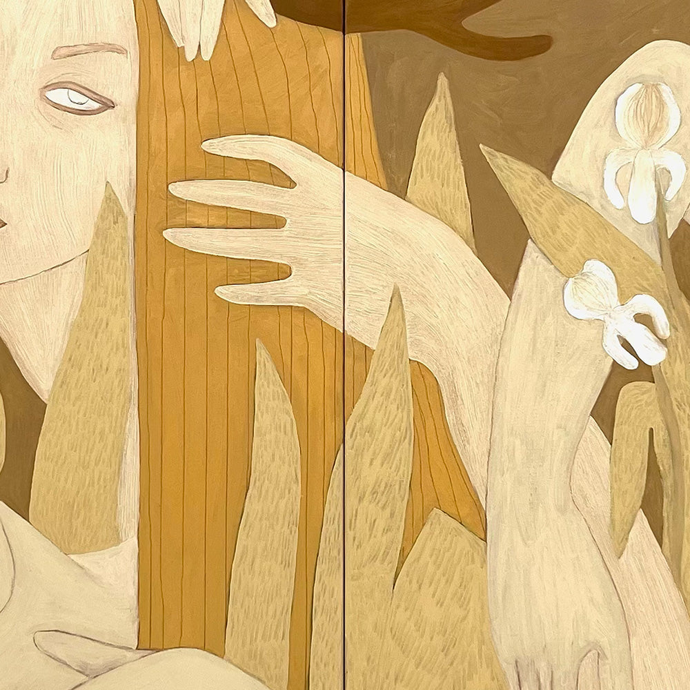 Painting by Virginie Hucher