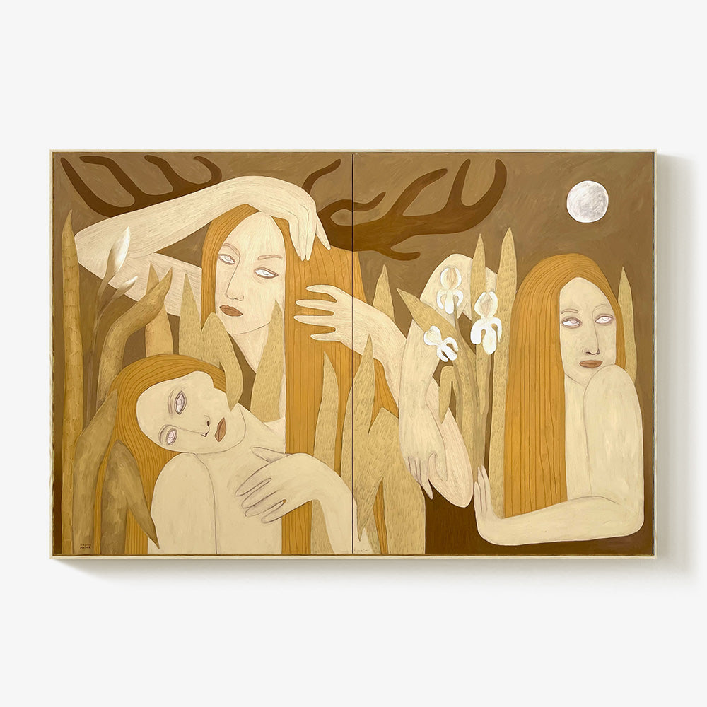 Painting by Virginie Hucher