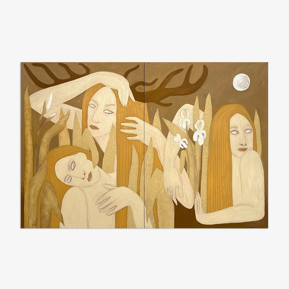 Painting by Virginie Hucher