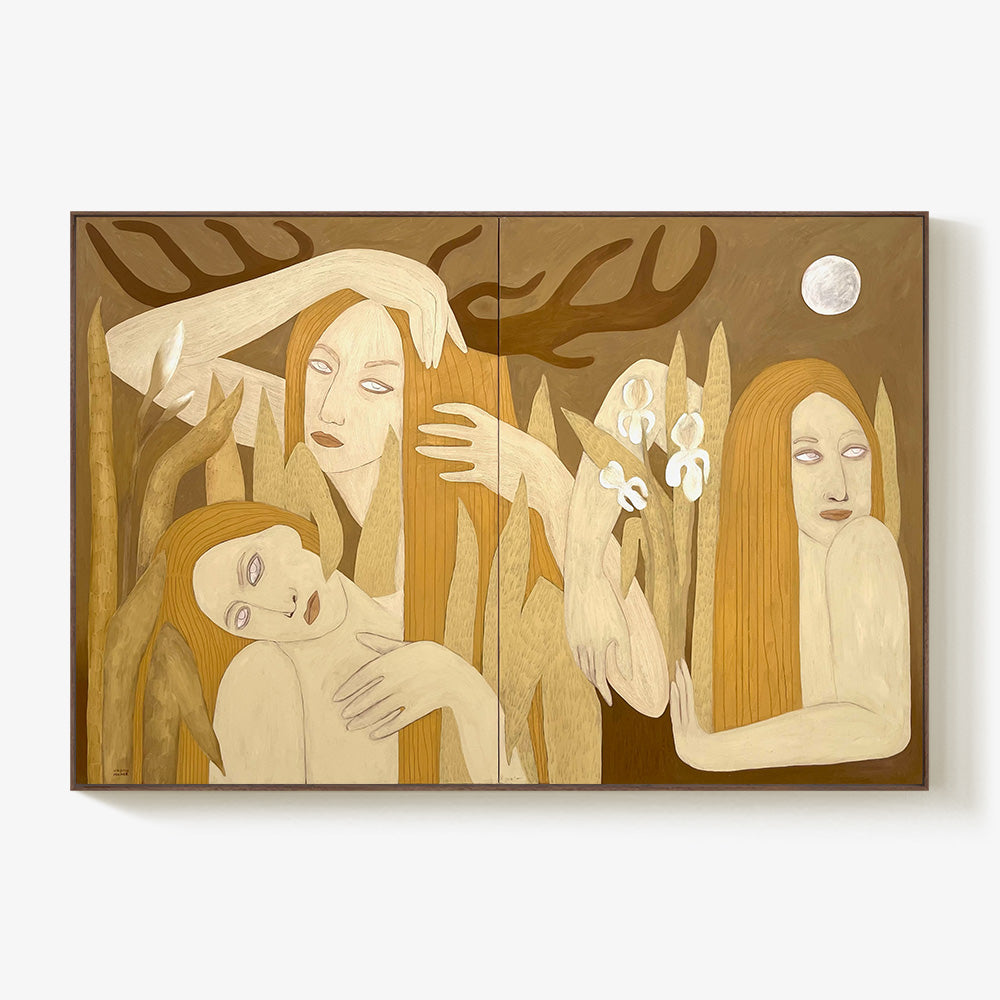 Painting by Virginie Hucher